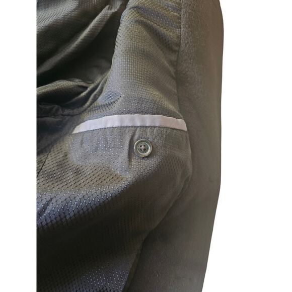 Hart Schaffner Marx mens sz M Black wool, alpaca, mohair coat - Picture 7 of 8